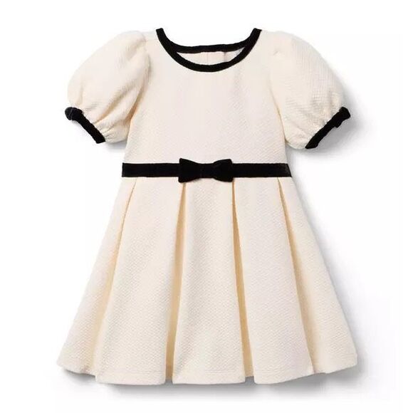 Janie and Jack Quilted Bow Dress size 10 - Picture 1 of 10